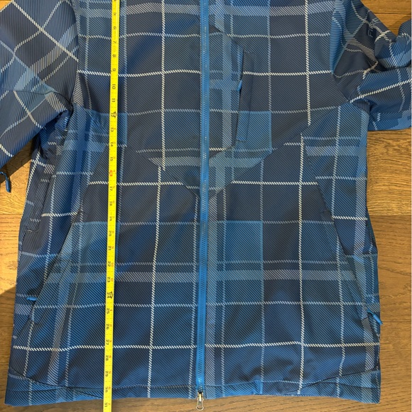 Men’s Large Firefly Ski Jacket, blue patterned. - Picture 4 of 5